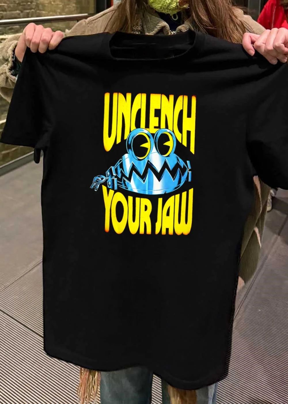 Unclench Your Jaw Retro Metal Trap Cartoon shirt