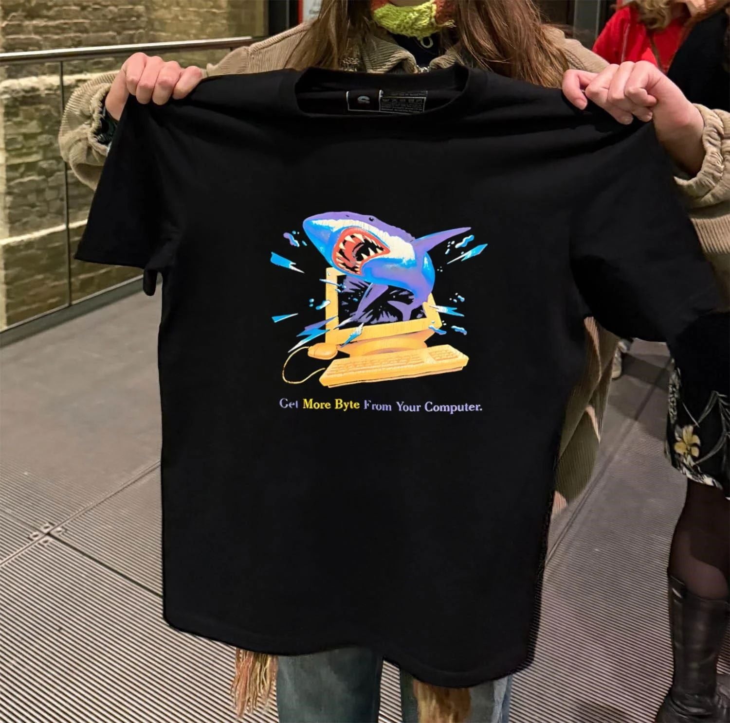 Get More Byte From Your Computer Shark shirt
