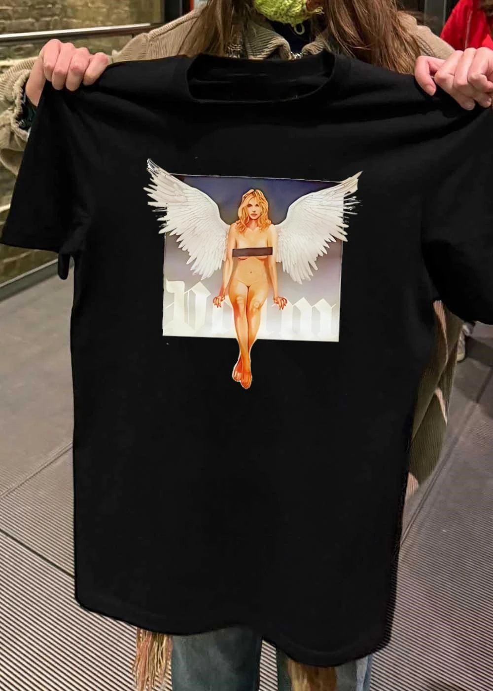 Yadon Angel With Wings Censored Female shirt