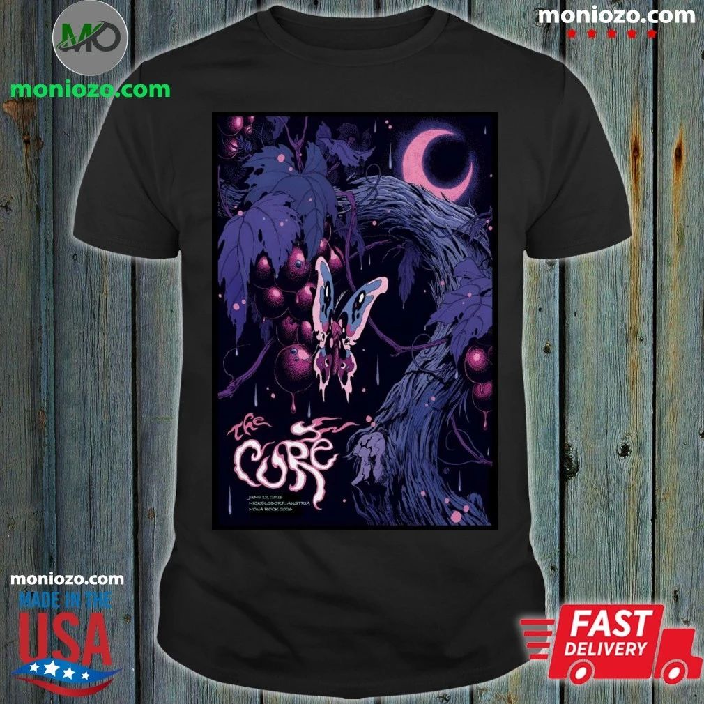 Original The Cure 6 12 2026 Nickelsdorf, Austria Poster Shirt