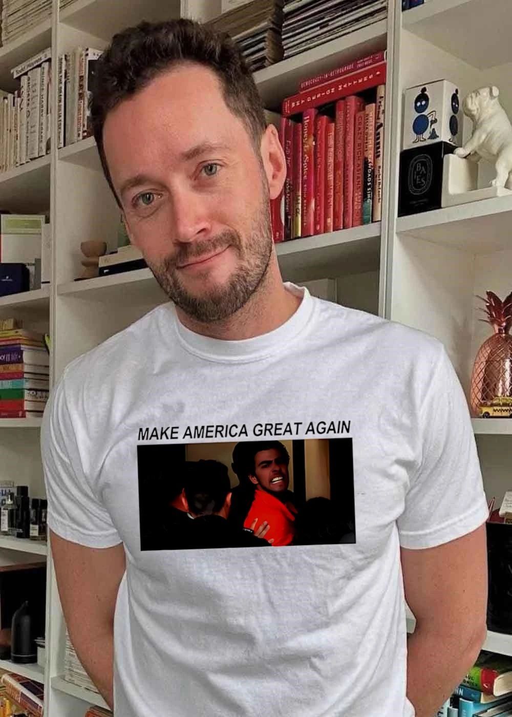 Luigi Mangione make America great again shirt