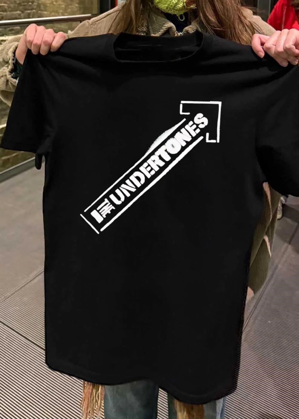 The Undertones Stencil Logo Iconic Punk Rock Revival 2026 Festival Tour Shirt