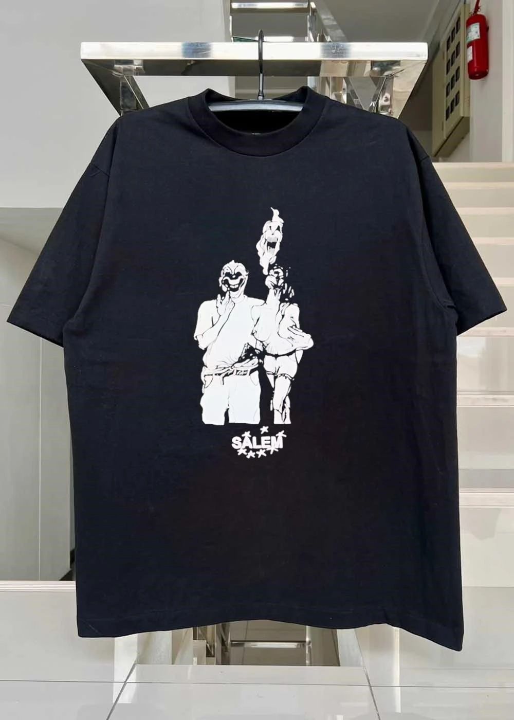Salem Clown Mask Ghost shirt