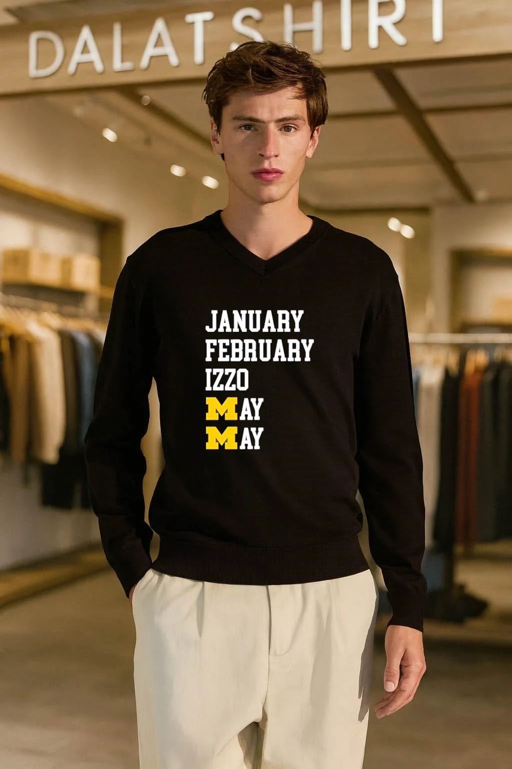 January February Izzo May May shirt