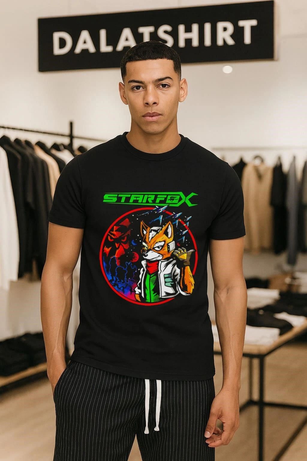 Star Fox McCloud Team Space Arwing Silhouettes hirt