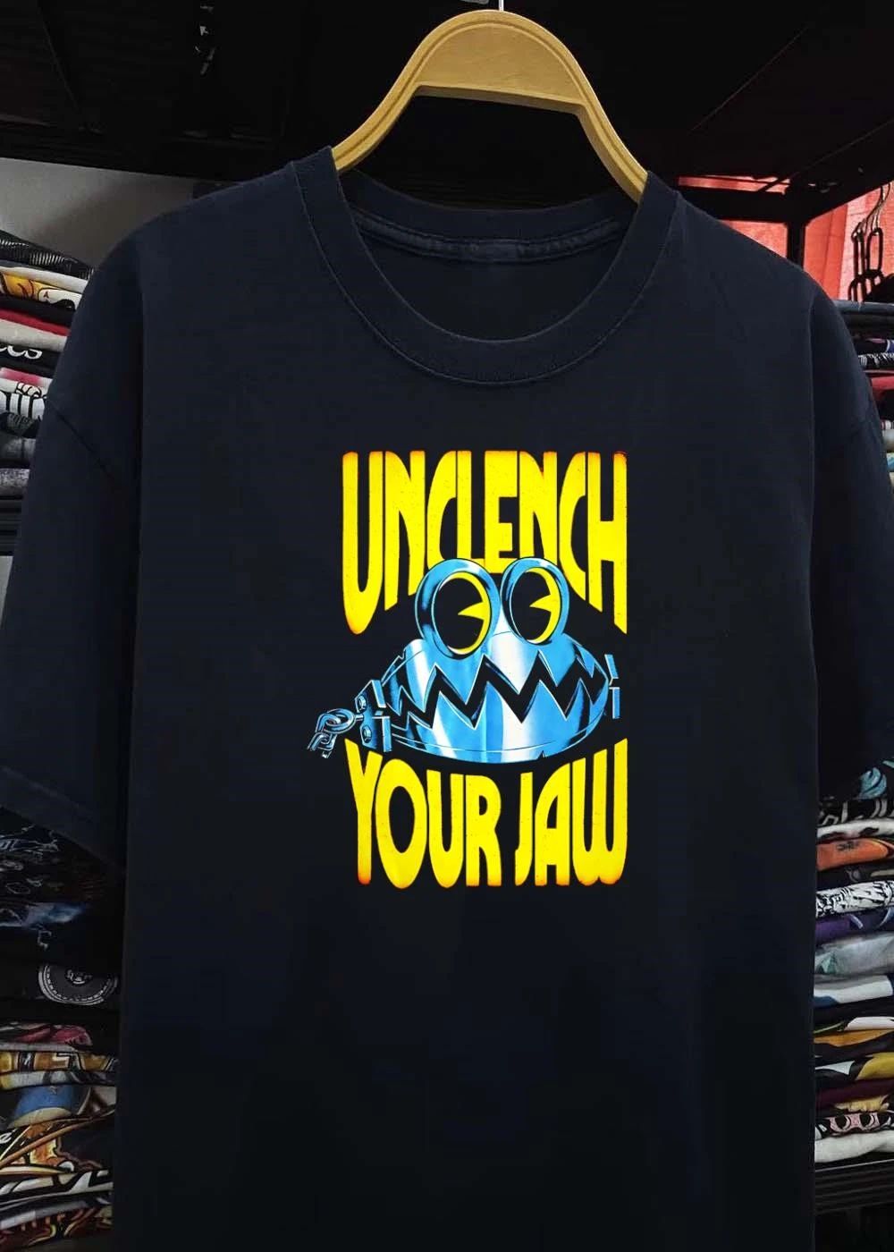 Unclench Your Jaw Retro Metal Trap Cartoon shirt