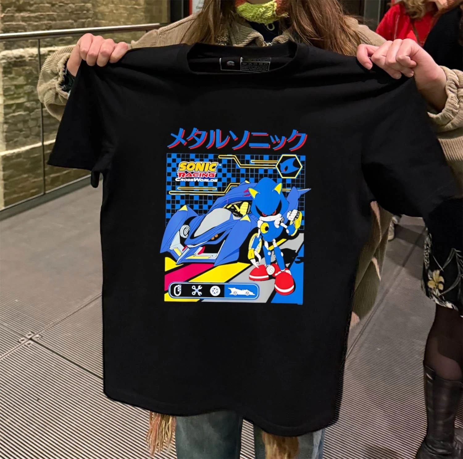 Cat Racing Crossworlds Japanese Gaming shirt