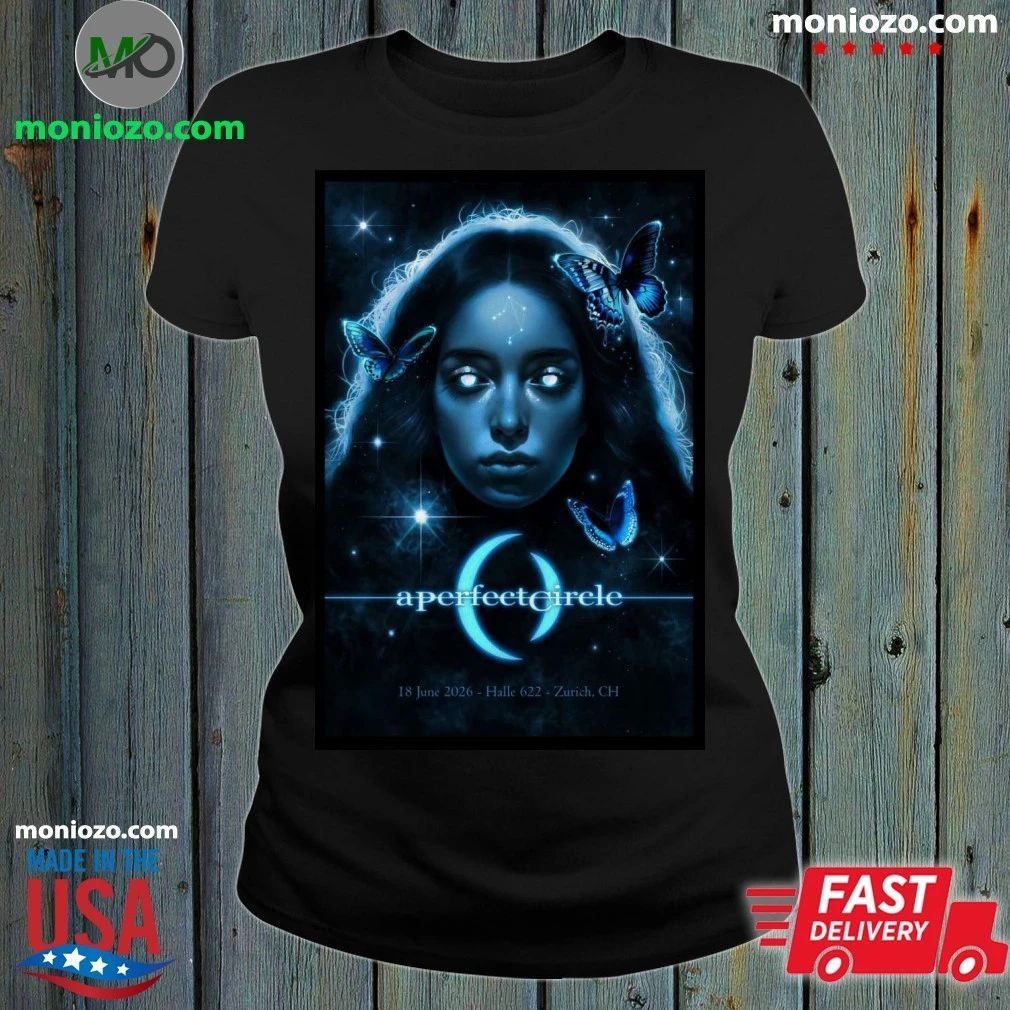 Original Event A Perfect Circle 18 06 2026 Zurich Halle 622 Poster T-Shirt