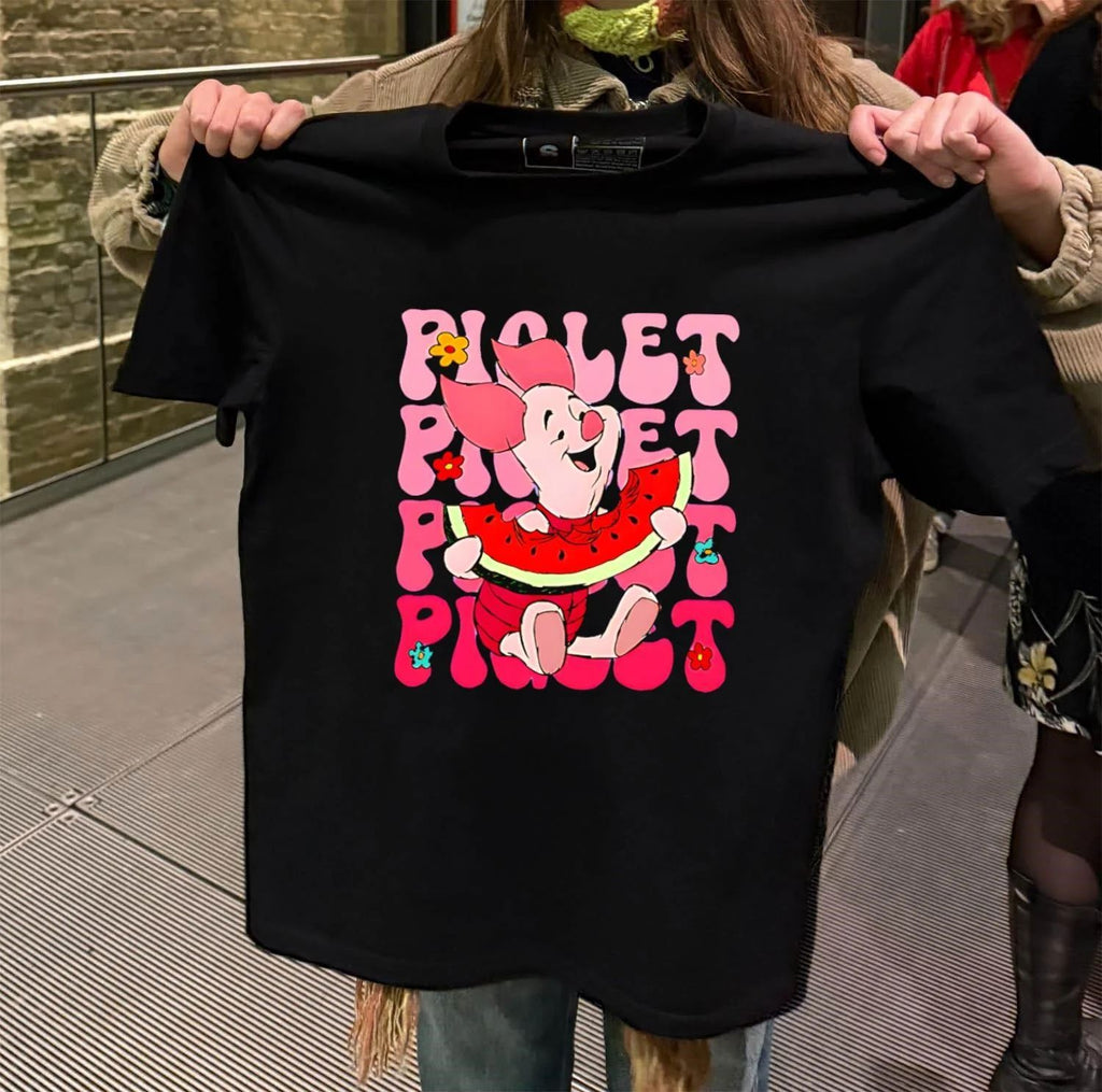 Piglet repeat cartoon cute shirt