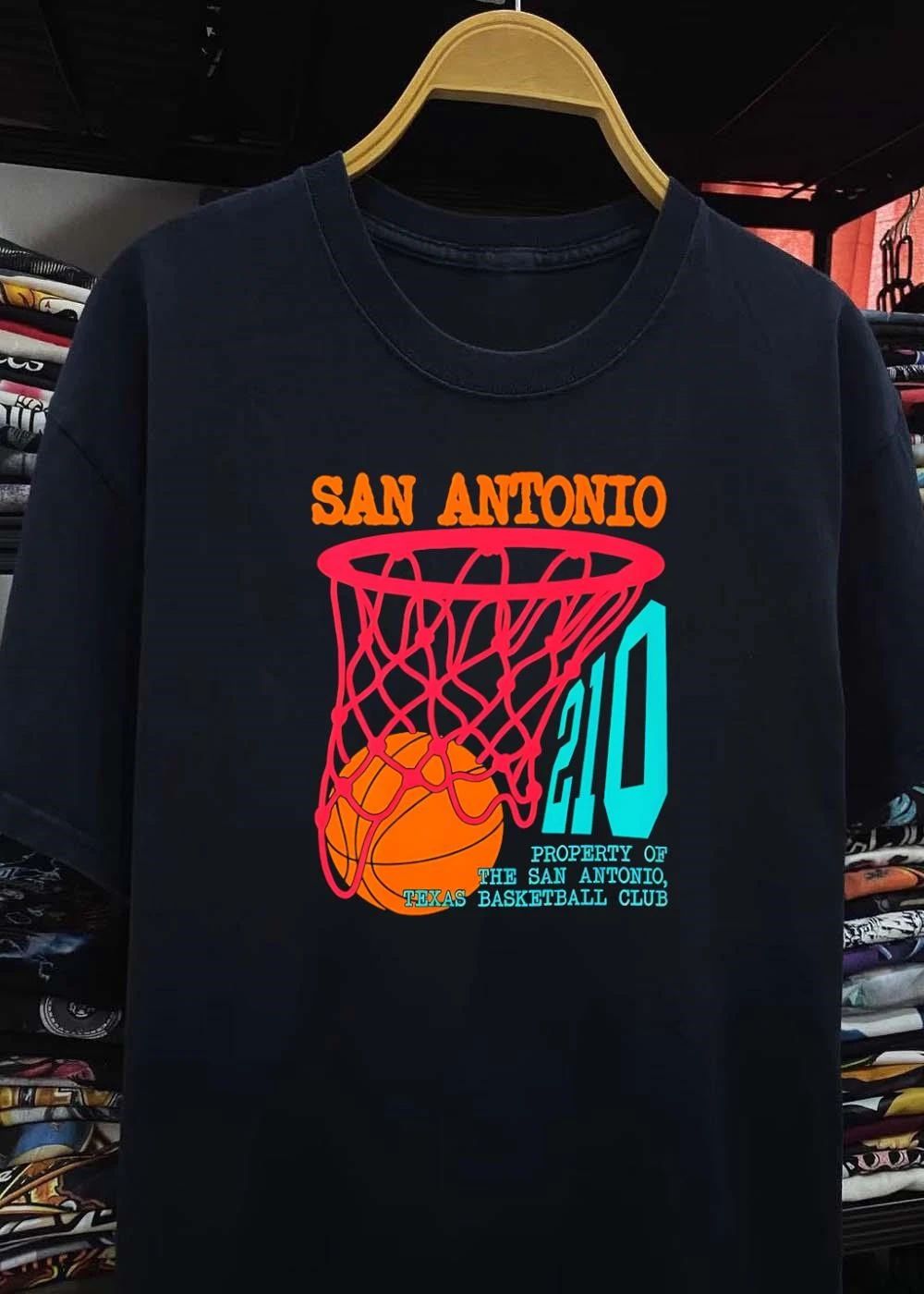 San Antonio Basketball 210 Property Of The San Antonio Texas Basketball Club Net shirt