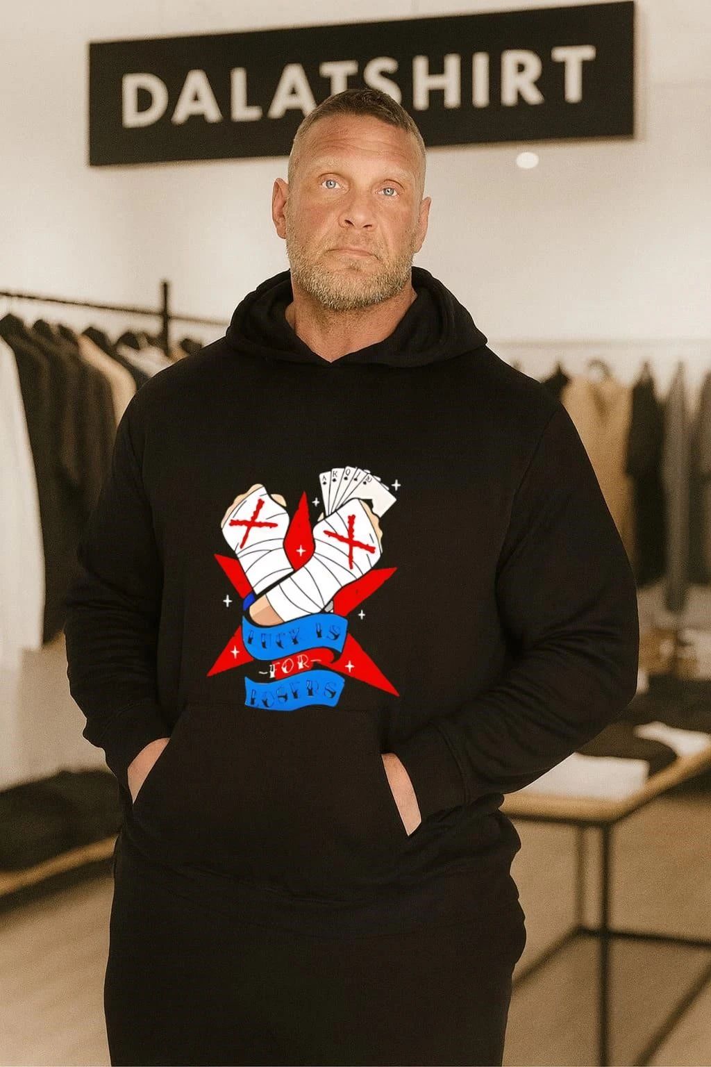 CM Punk Luck Is For Losers Poker Hand Wrapped Fists shirt