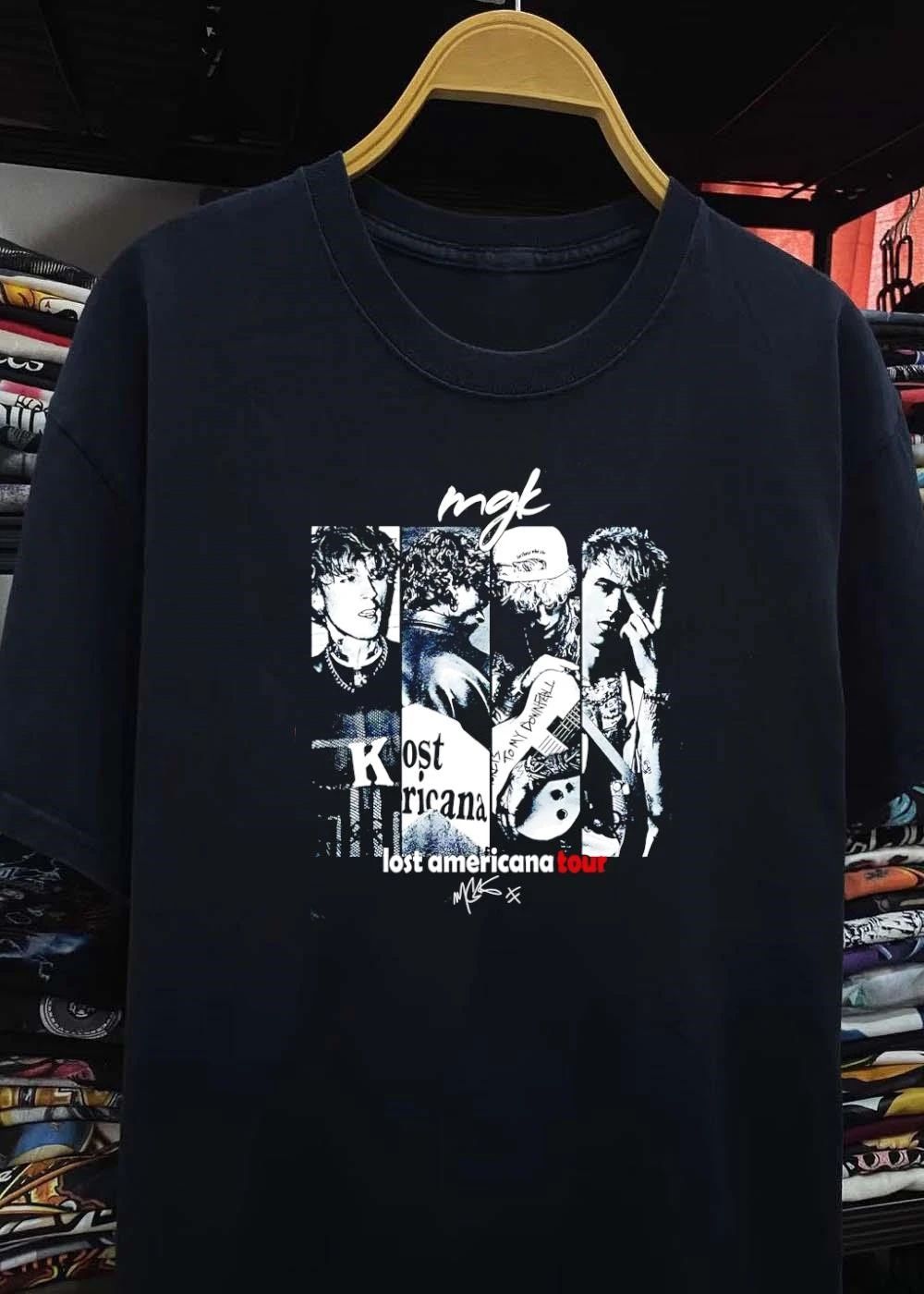 MGK Machine Gun Kelly Lost Americana Tour Guitar shirt