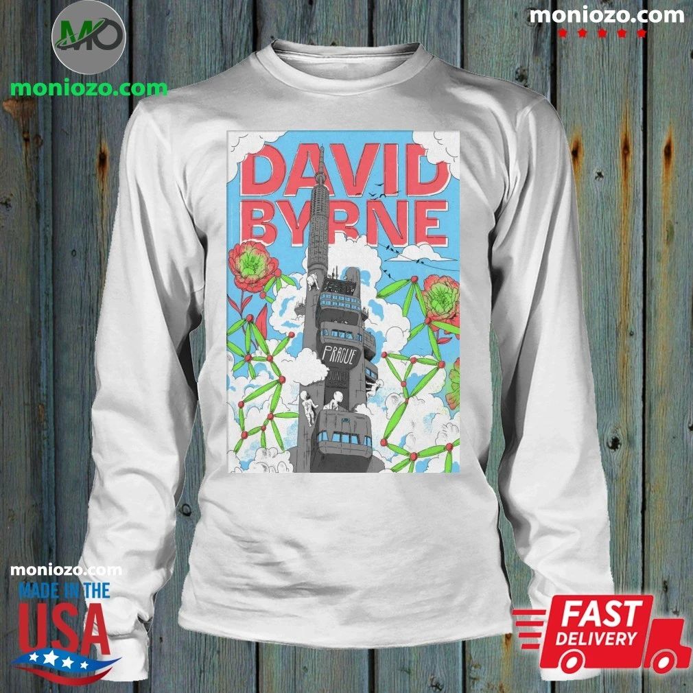 David Byrne 6 17 2026 Prague Czechia Poster T-Shirt