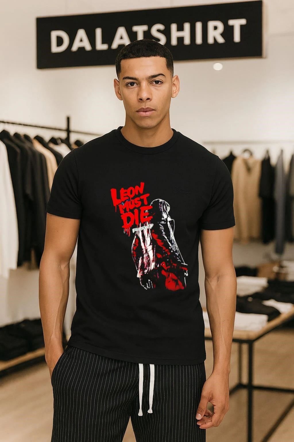 Leon Must Die Forever T-Shirt