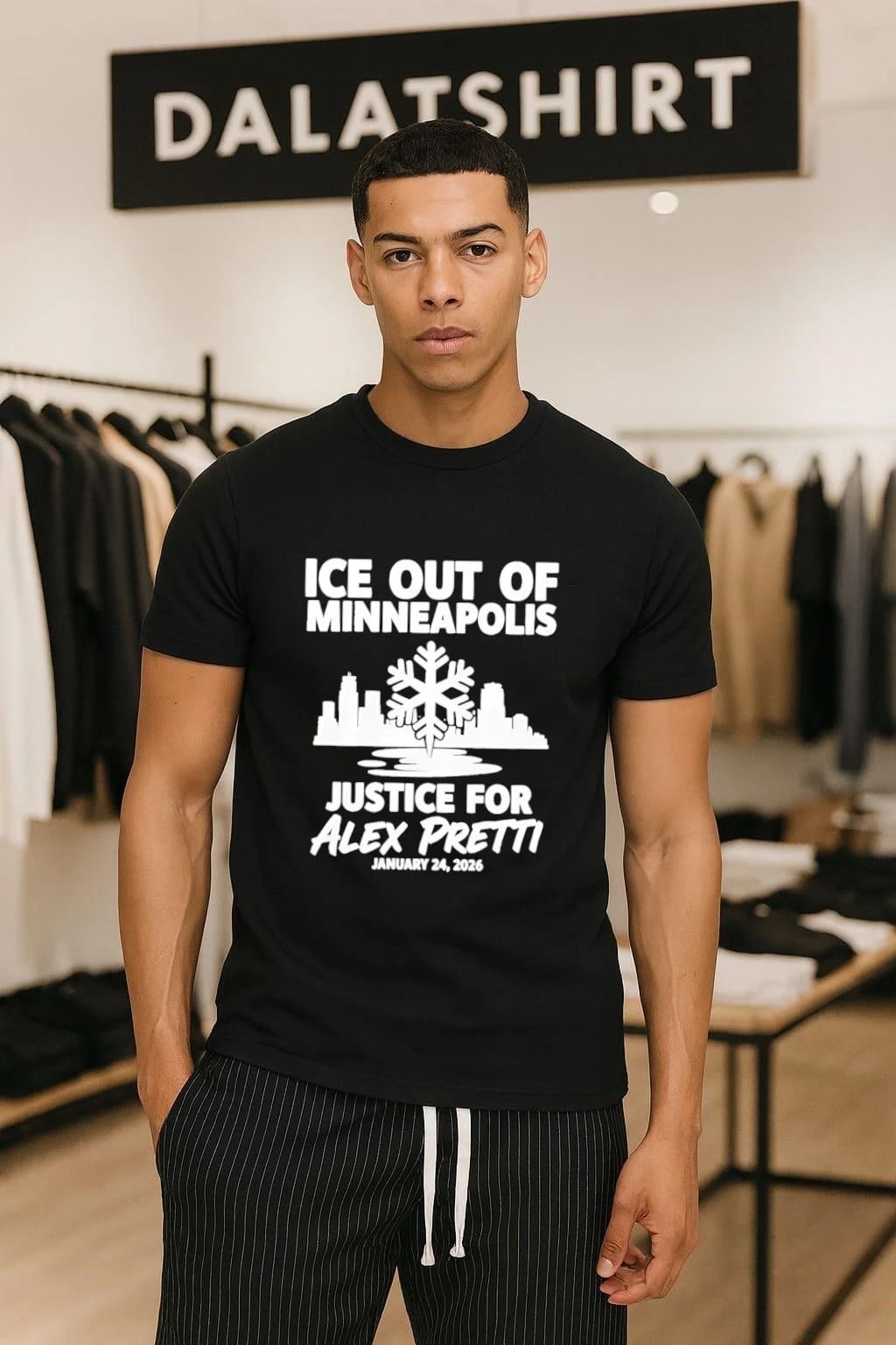 Justice for alex prettI murdered by ice in minneapolis antI ice shirt