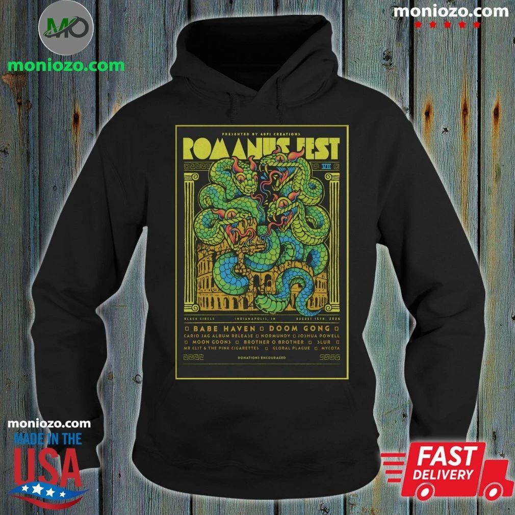 Romanus Fest In Indianapolis IN On Aug 15 2026 Poster Shirt
