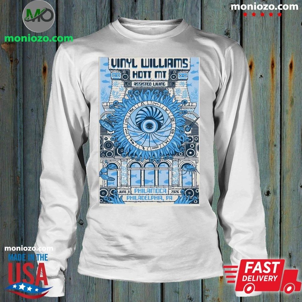 Vinyl Williams In Philadelphia PA On June 3 2026 Tour Poster Shirt