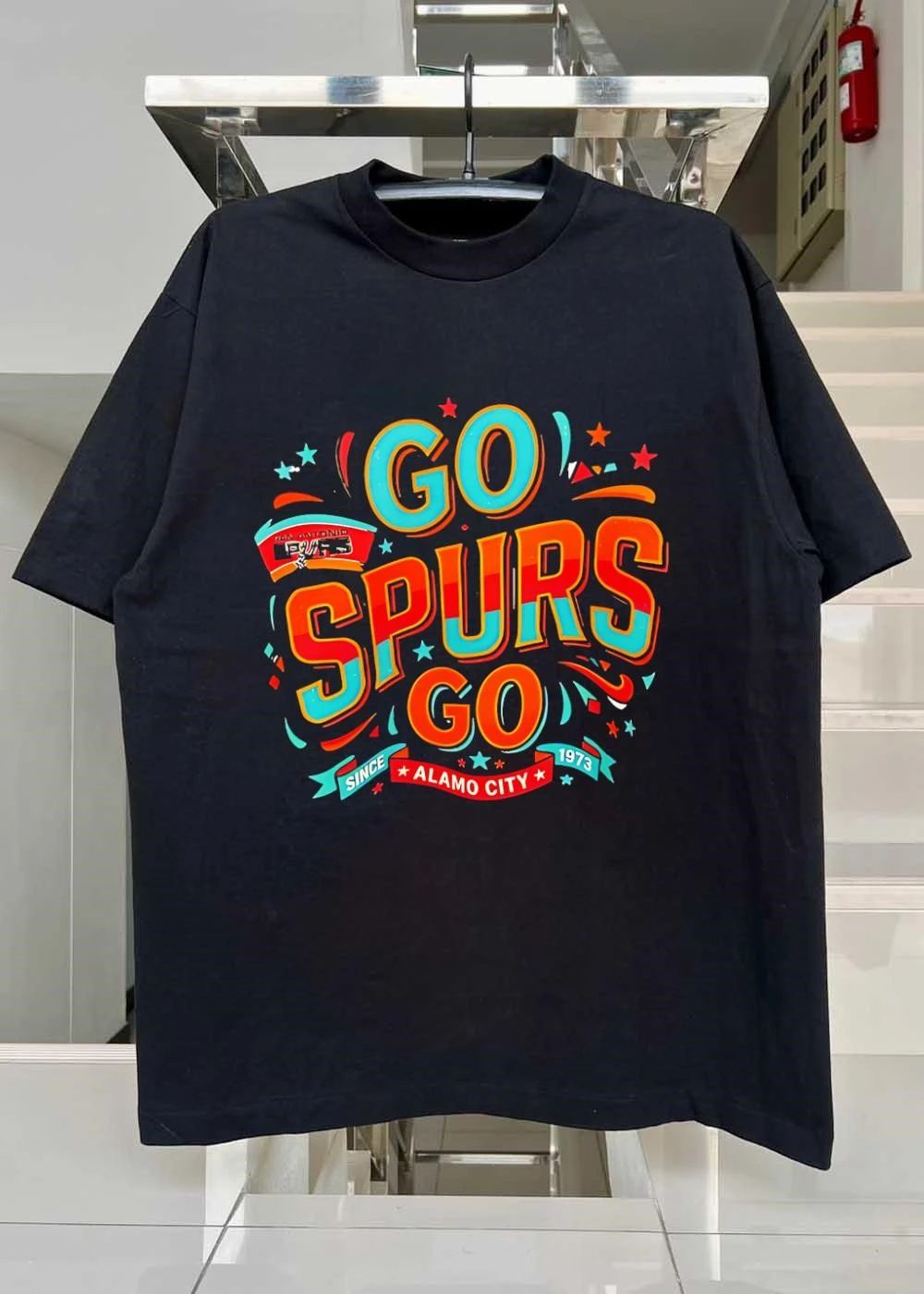 Go Spurs Go San Antonio Spurs Since Alamo City 1973 Retro shirt