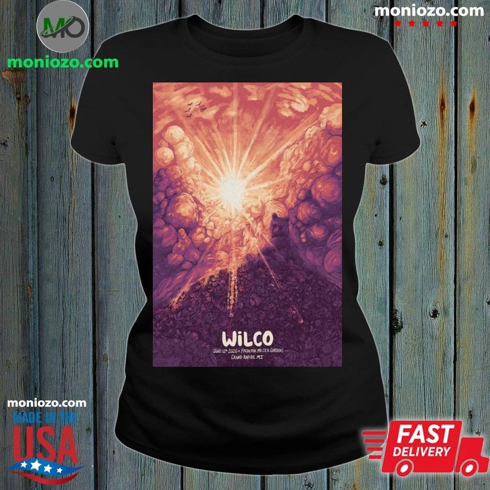 Original Wilco Grand Rapids MI 6 12 2026 Poster Shirt