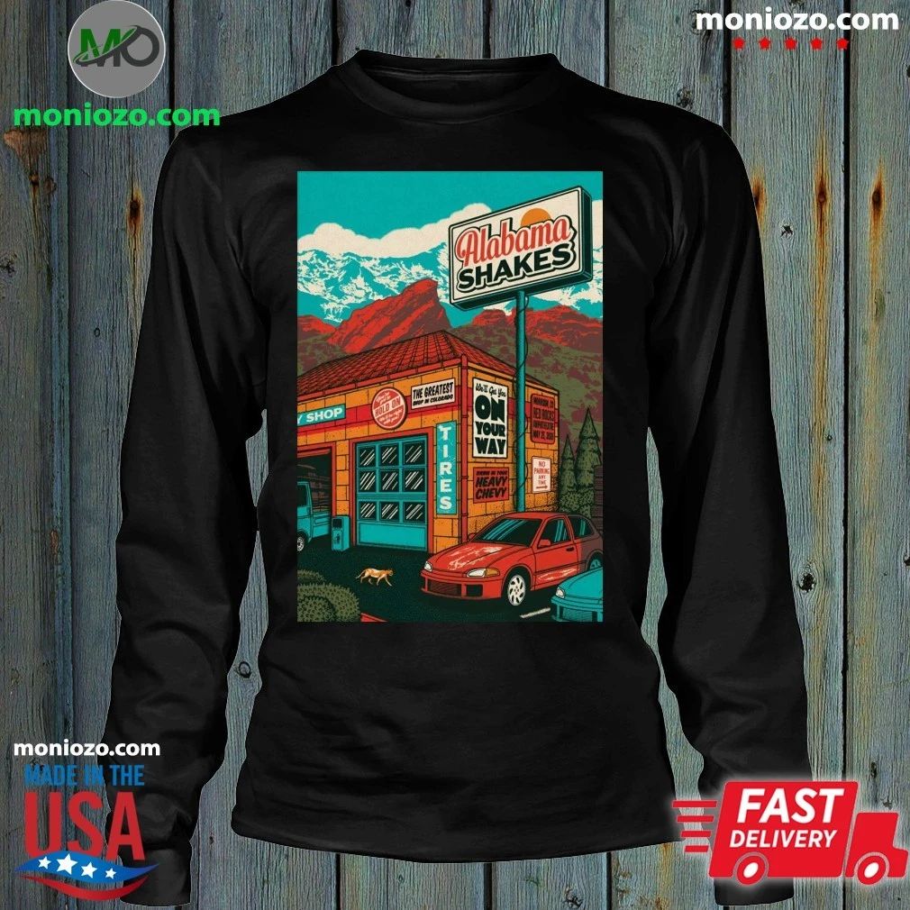 Alabama Shakes At Red Rocks Amphitheatre On May 25 2026 Poster Shirt