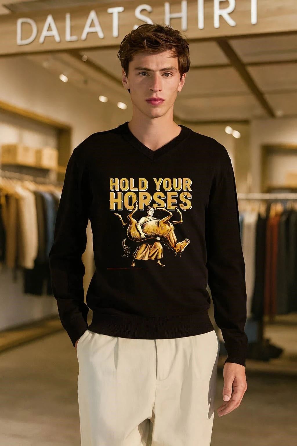 Hold Your Horses retro shirt