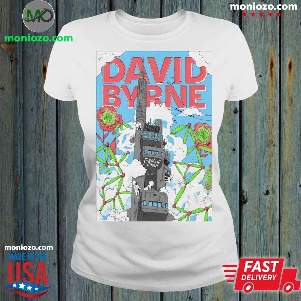 David Byrne 6 17 2026 Prague Czechia Poster T-Shirt