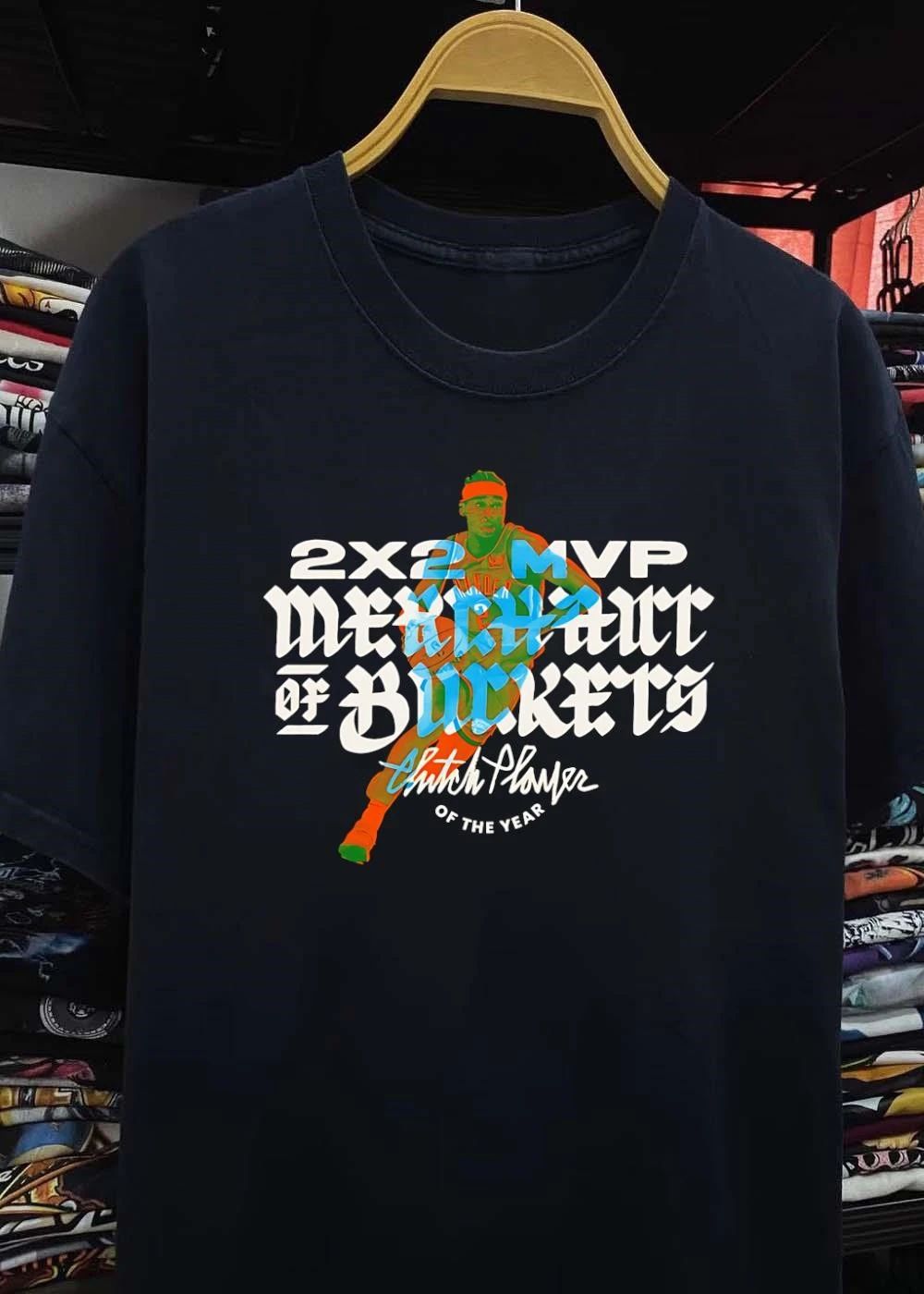 Shai Gilgeous Alexander 2×2 MVP Merchant Of Buckets Clutch Player shirt