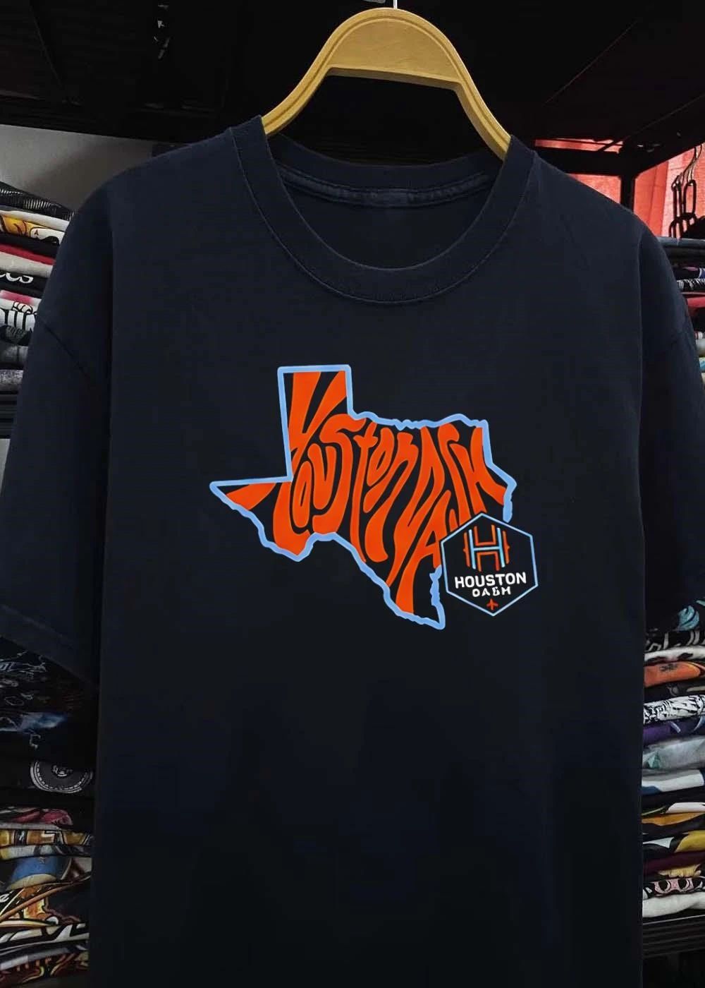Houston Dash Texas State Map Soccer shirt