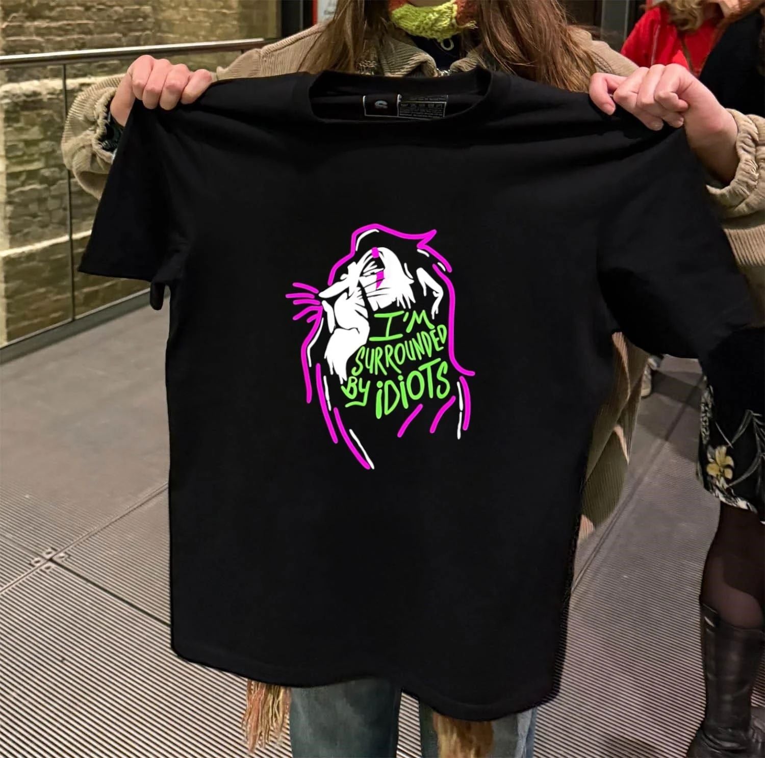 scar i’m surrounded by idiots shirt