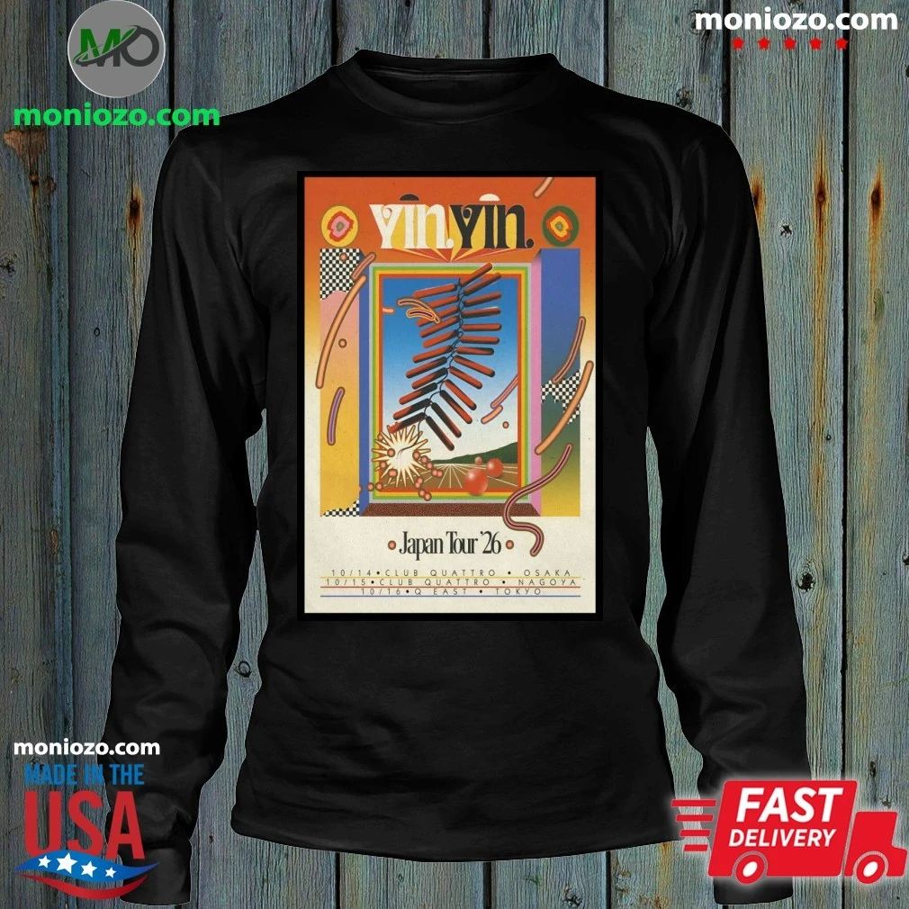 Original YinYin Japan Tour 2026 Poster Shirt
