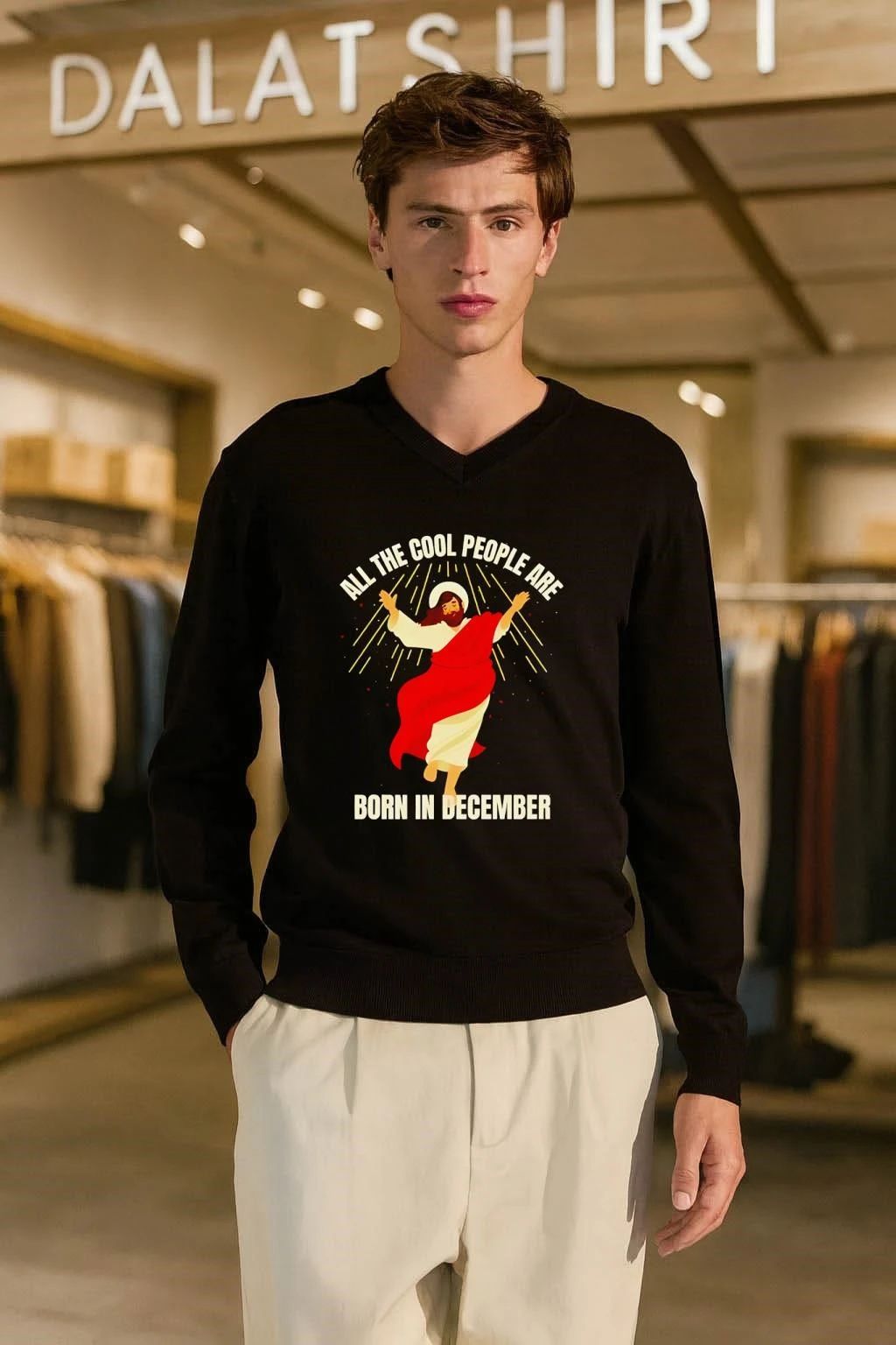 Jesus All The Cool People Are Born In December shirt