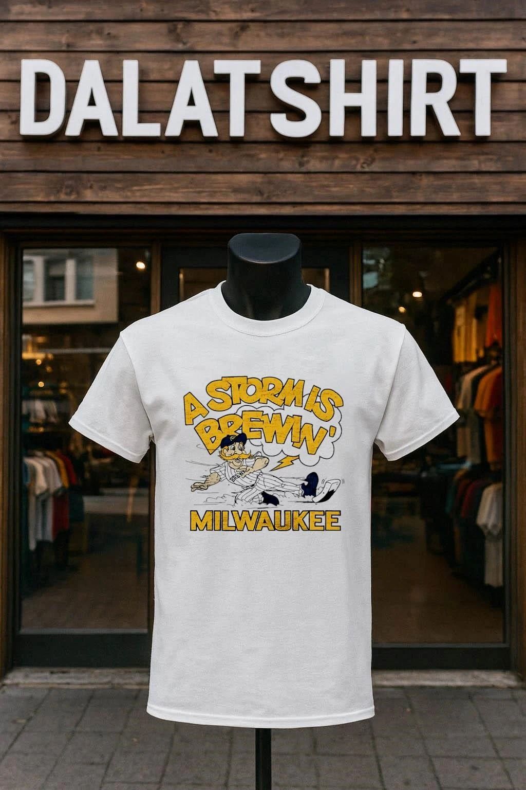 Milwaukee Brewers Bernie Brewer Homage shirt