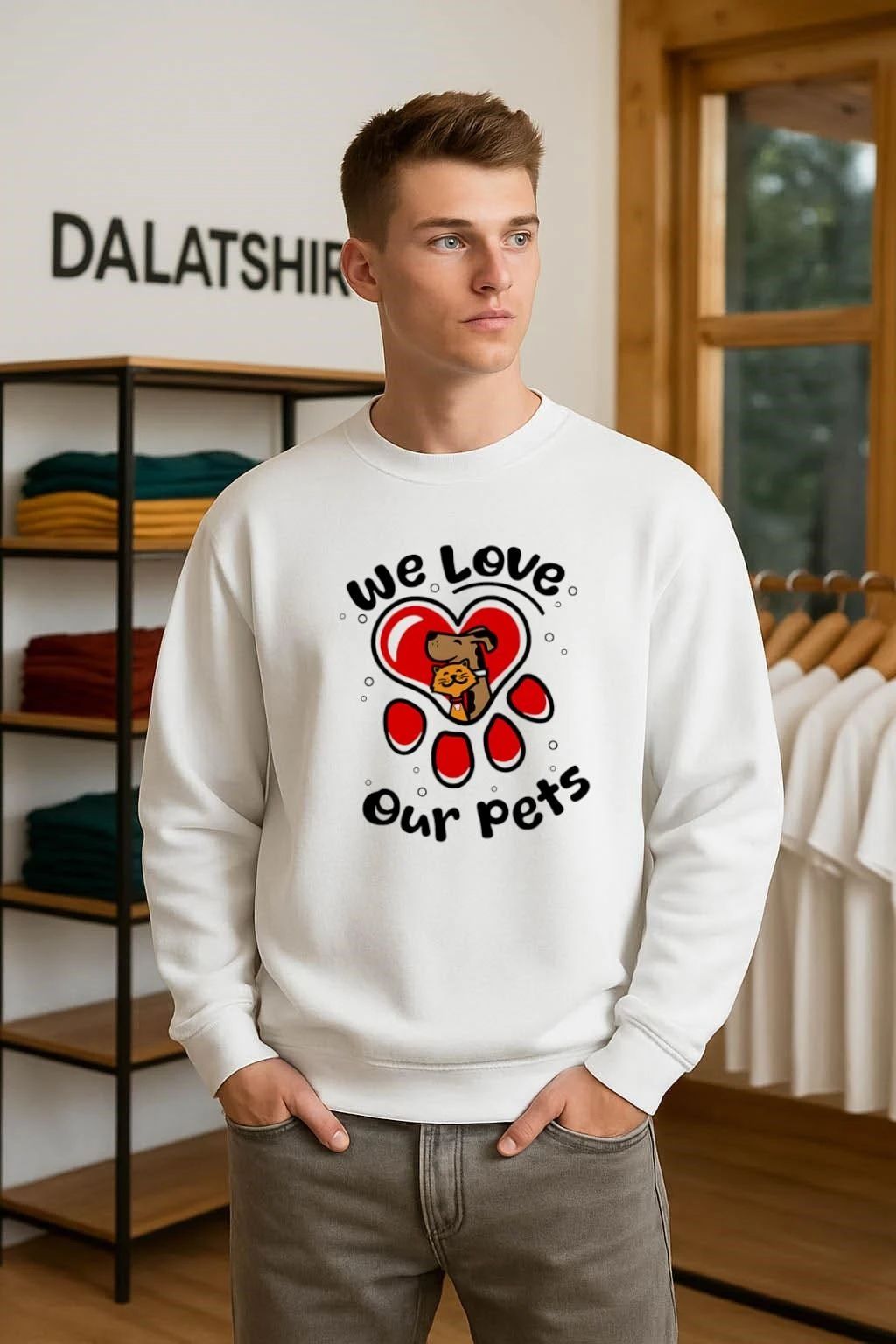 We love our pets shirt