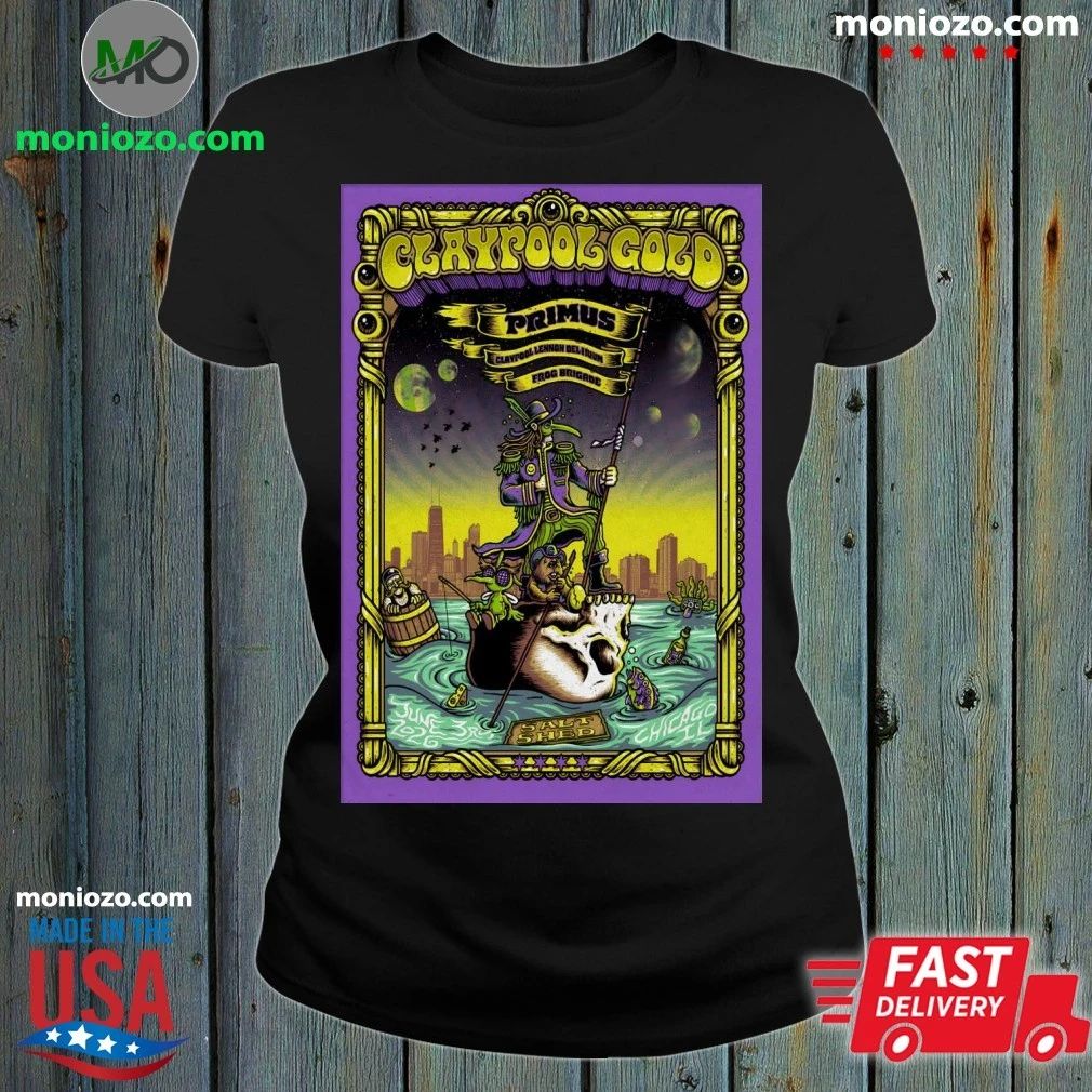 Primus Jun 3 2026 In Chicago IL Poster Shirt