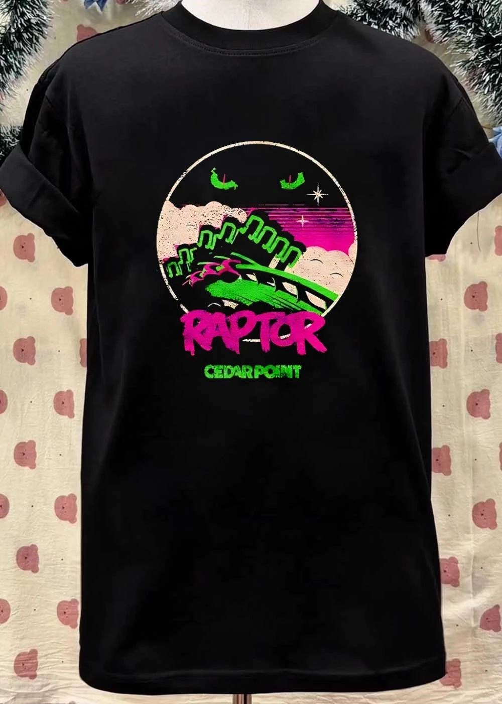 Raptor Cedar Point Roller Coaster Vintage shirt