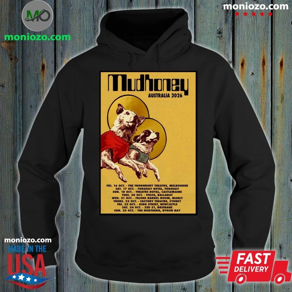 Mudhoney Australia 2026 Shows Poster Shirt