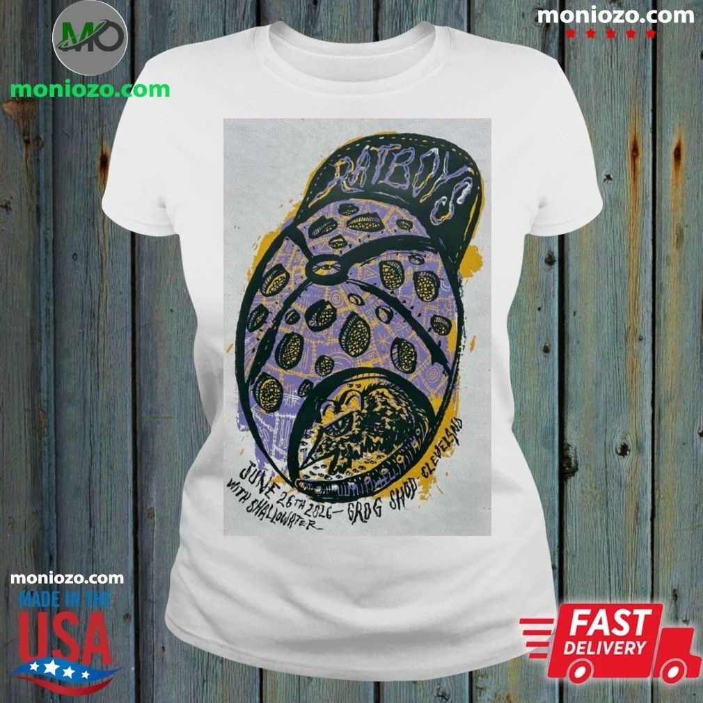 Original June 26 2026 Ratboys Cleveland Heights, Ohio Poster Shirt