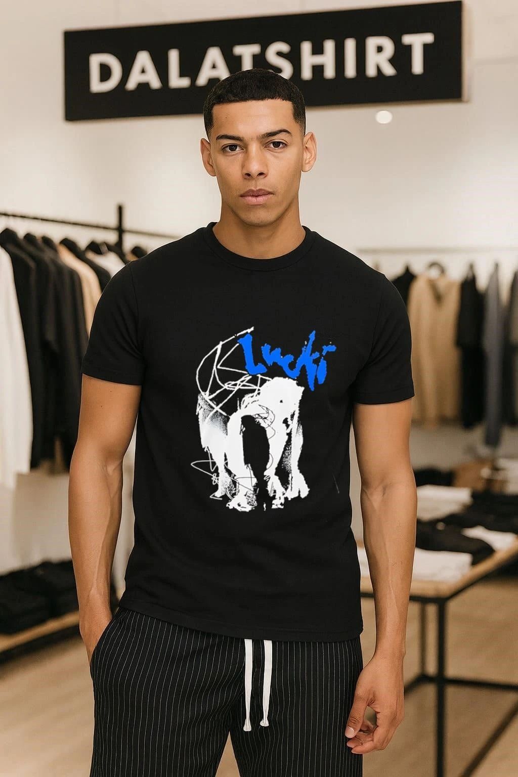 Lucki Alt Silhouette Graphic Heavy Metal Style shirt