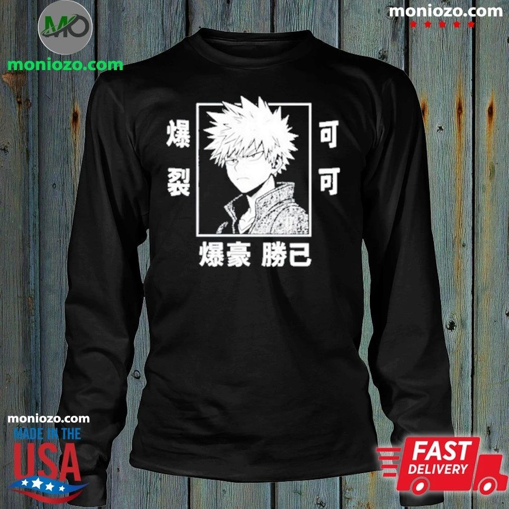 Original Paymoneywubby Bakugou Katsuki Explosive Glare My Hero Academia Shirt