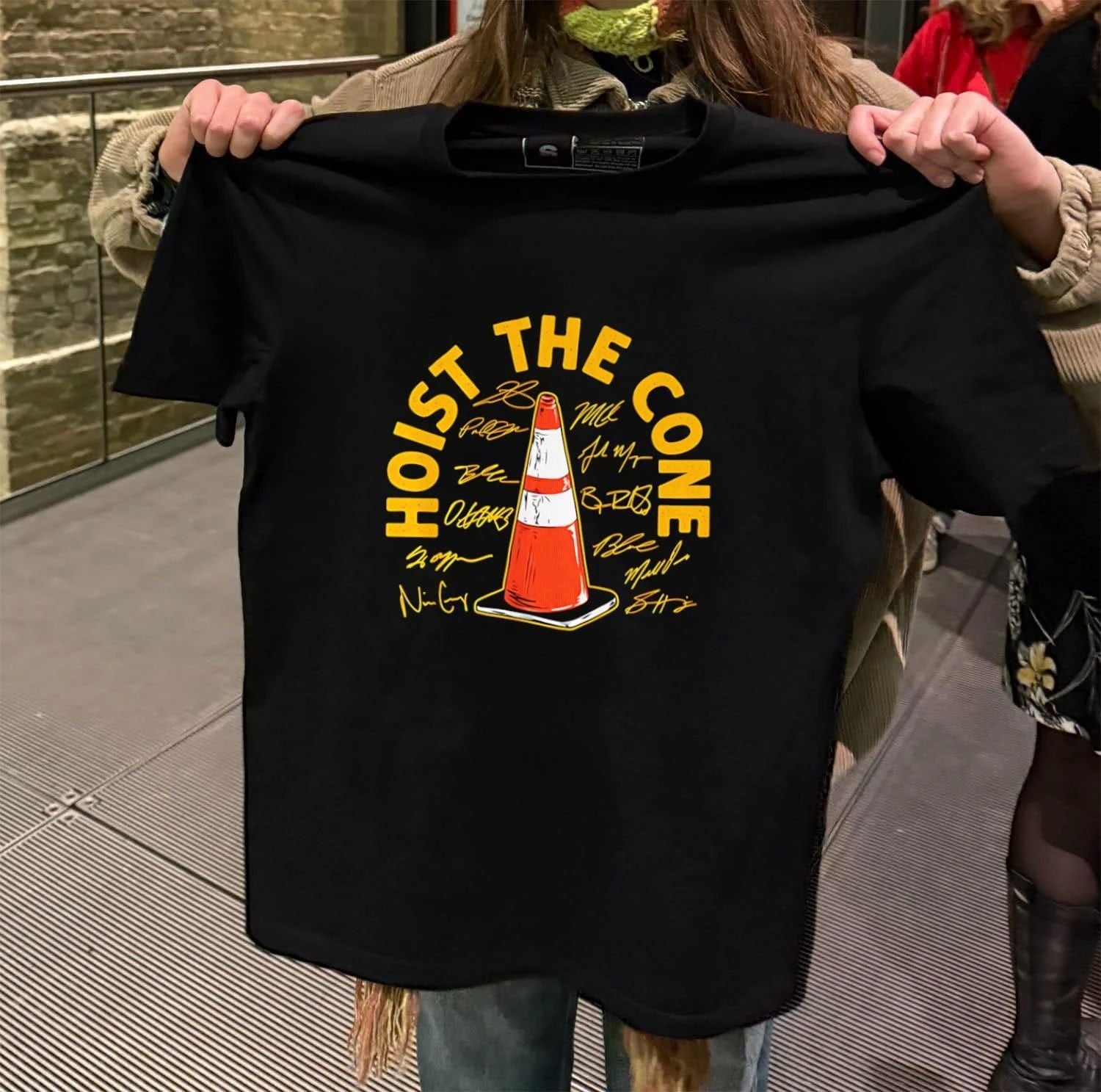 Hoist the Cone Signatures Pittsburgh Baseball signatures shirt