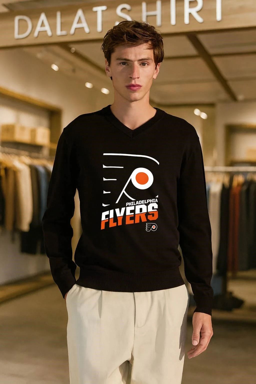 Philadelphia Flyers Winged P Logo Sports Apparel Graphic shirt