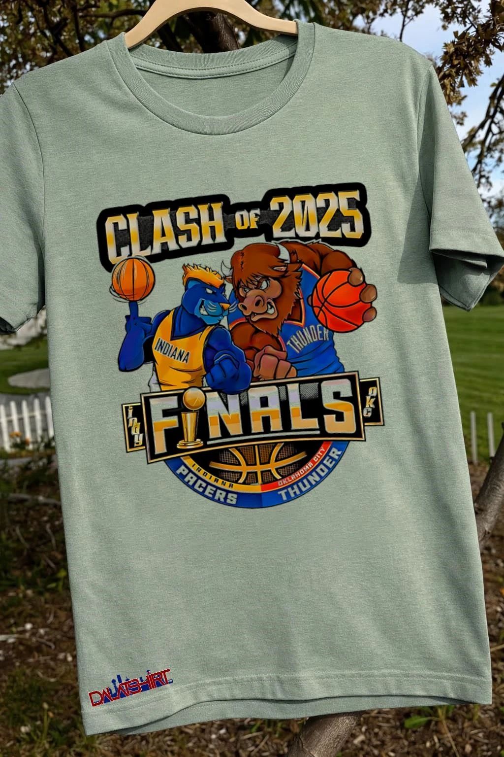 Clash Of 2025 Indiana Pacers Vs Thunder Nba Finals Basketball Vintage shirt