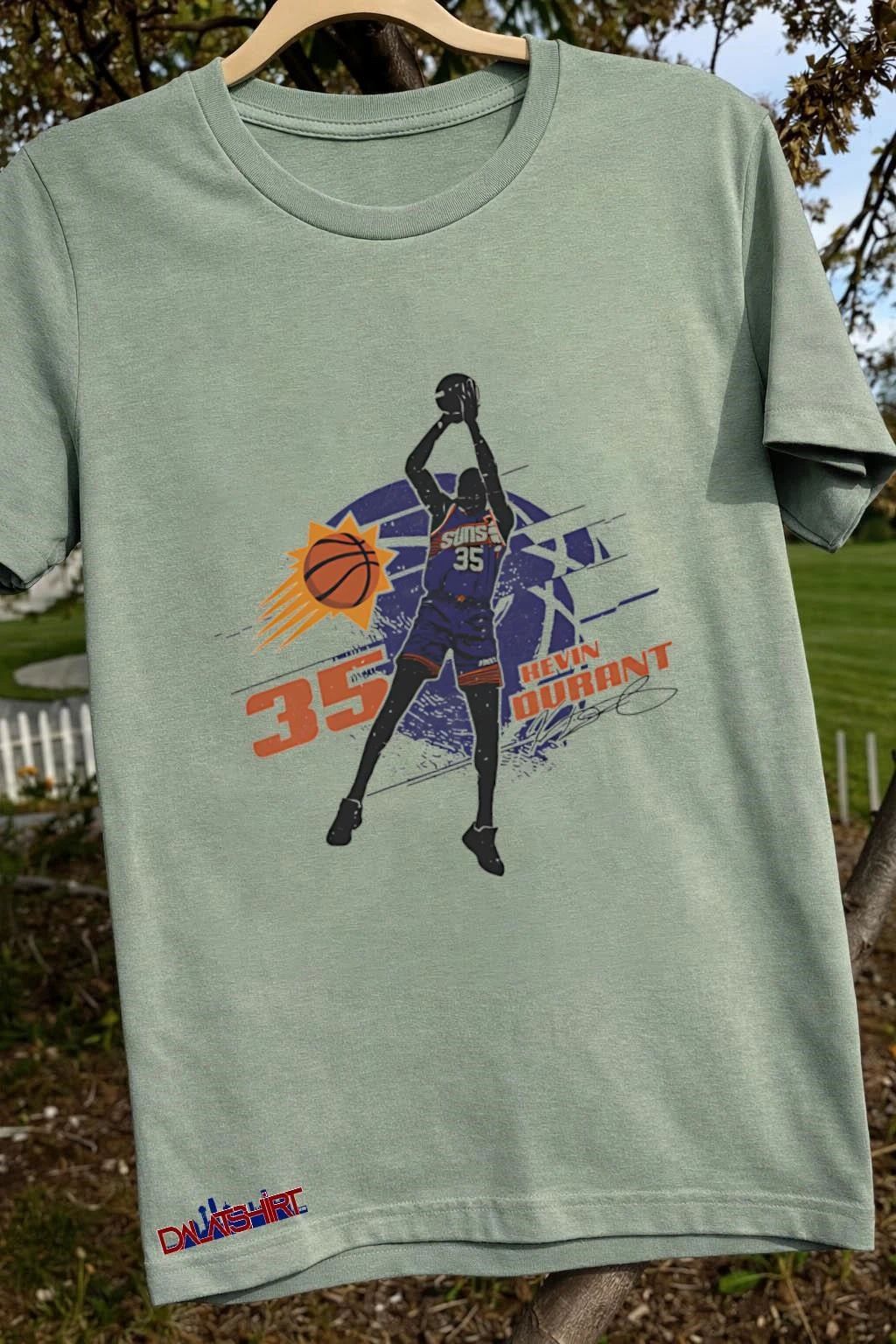 Kevin Durant Phoenix Suns Silhouette shirt