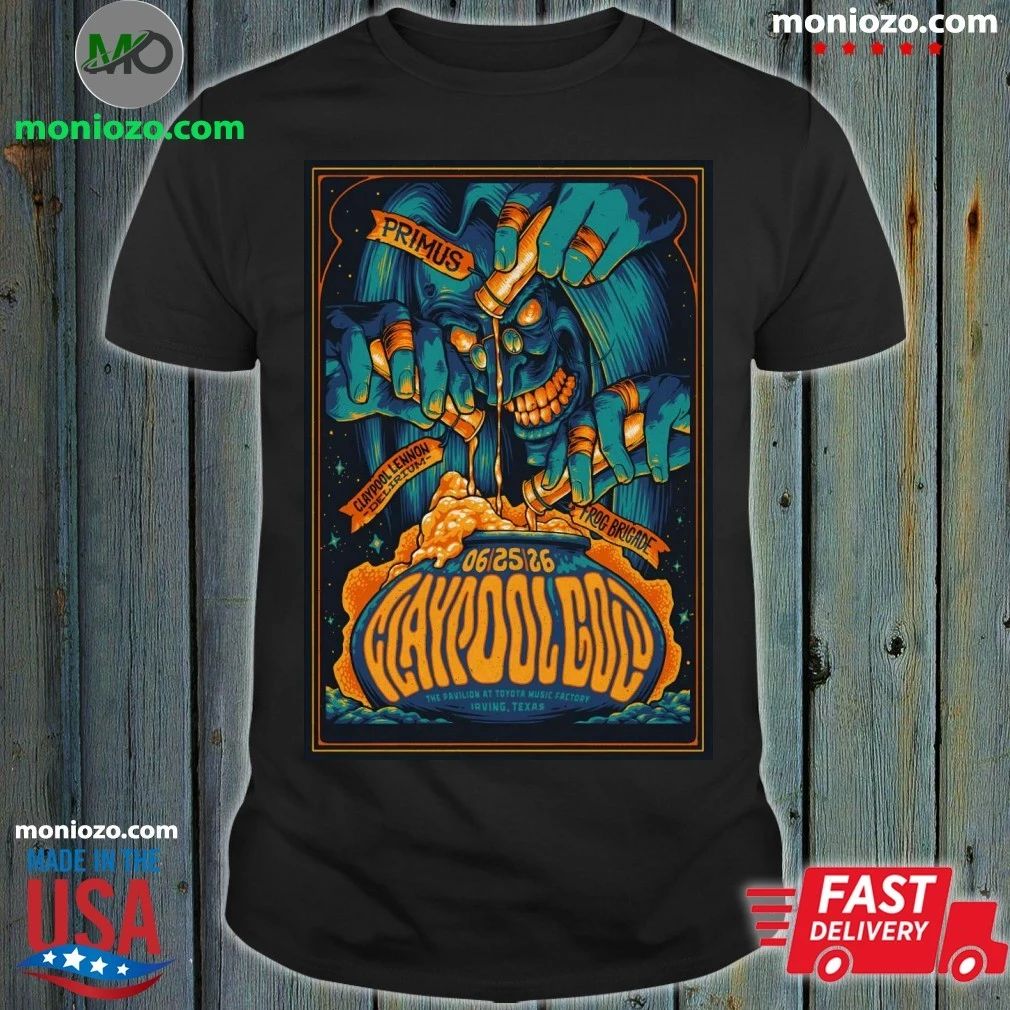 Original Primus Irving TX 6 25 2026 Poster T-Shirt