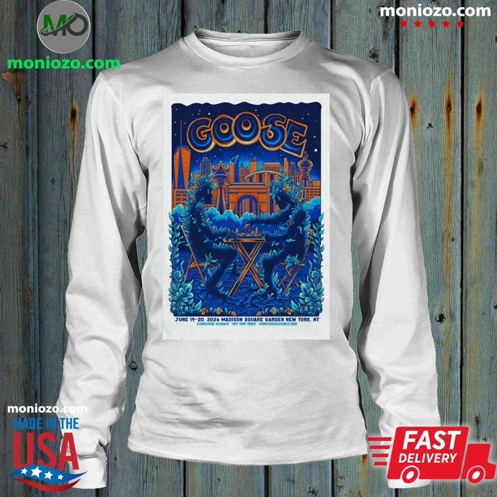 Goose Jun 19-20, 2026 New York, NY Event Poster T-Shirt