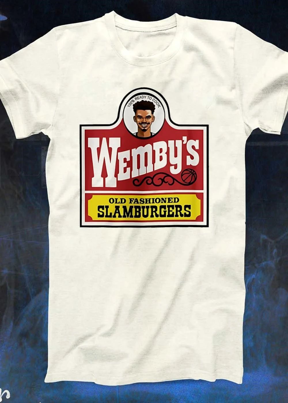 Wemby Old Fashioned Slamburgers Victor Wembanyama Basketball shirt