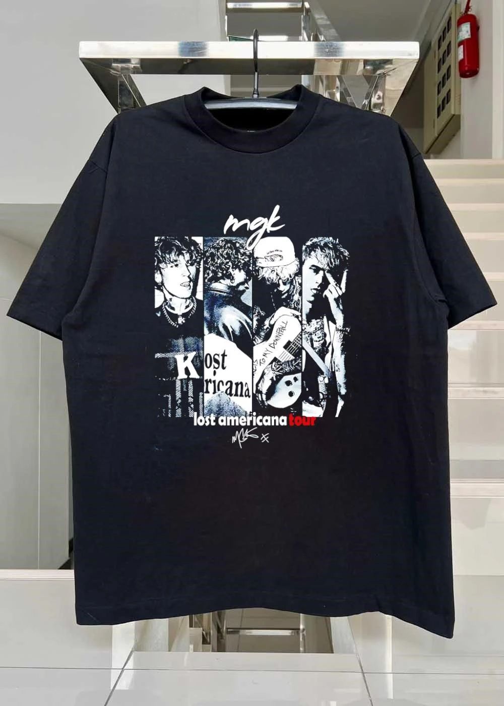MGK Machine Gun Kelly Lost Americana Tour Guitar shirt