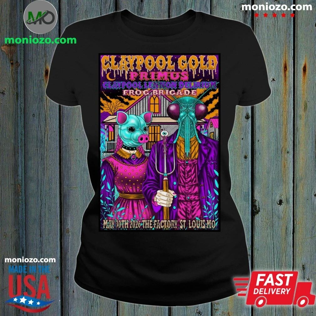 Primus Chesterfield Tour On May 30 2026 Poster Shirt
