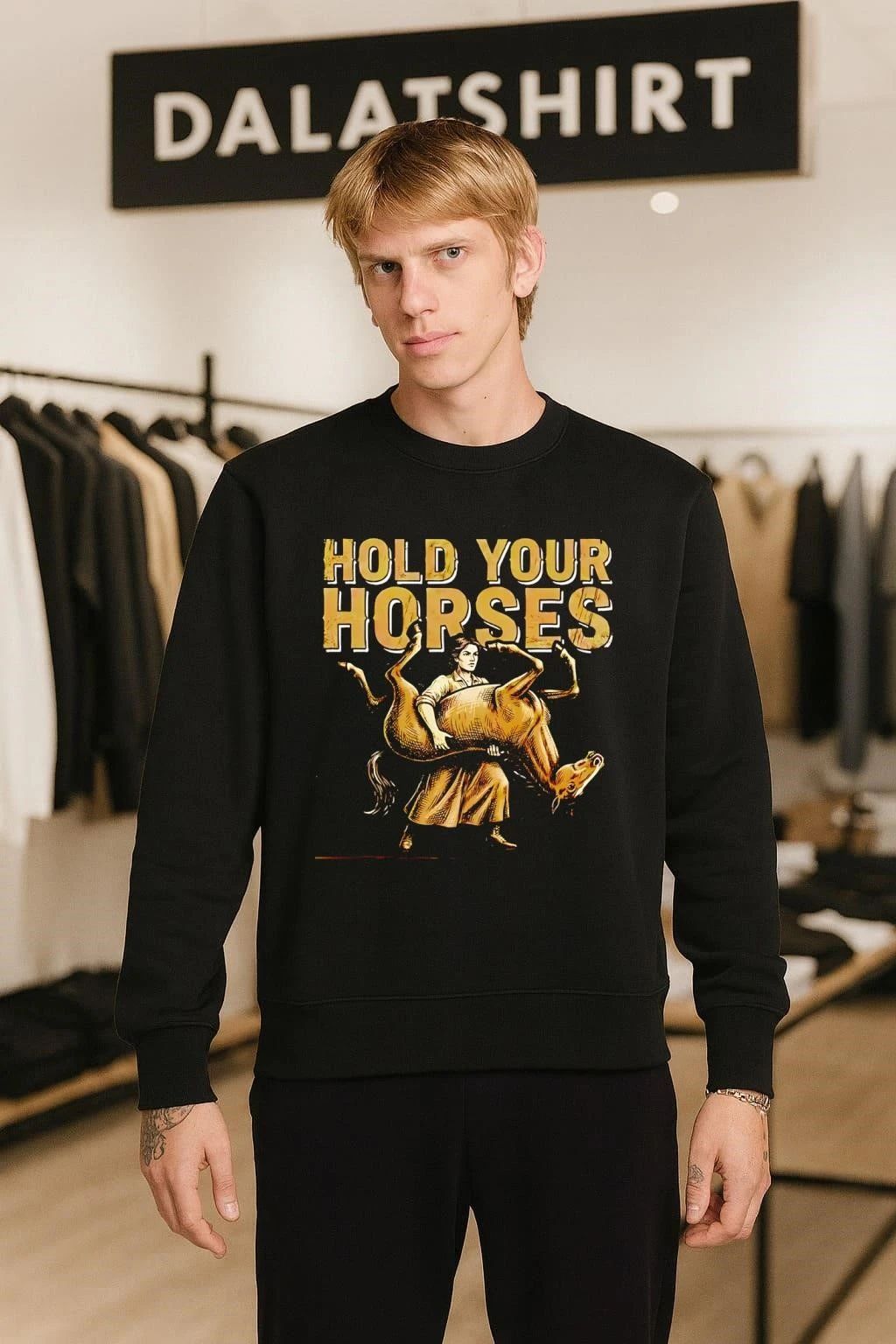 Hold Your Horses retro shirt