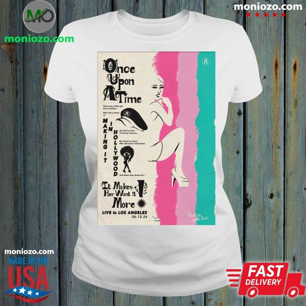 Original Addison Rae The Breakaway Tour in Los Angeles 06.12.26 Poster Graphic T-Shirt